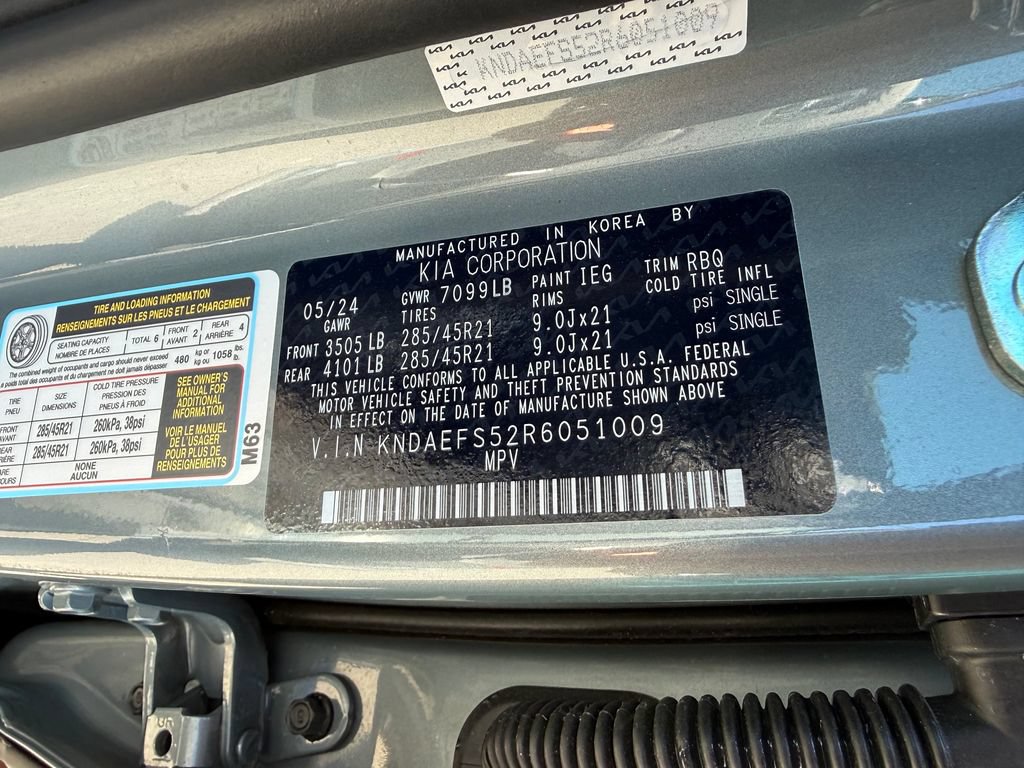 Certified 2024 Kia EV9 GT-Line AWD/4WD image 19