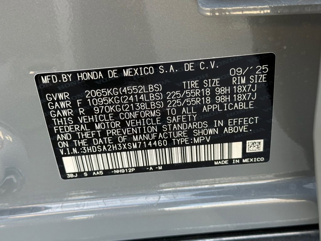 Certified 2025 Acura ADX AWD image 31