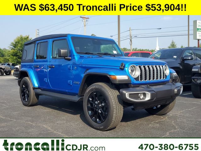 New 2025 Jeep Wrangler Unlimited Sahara