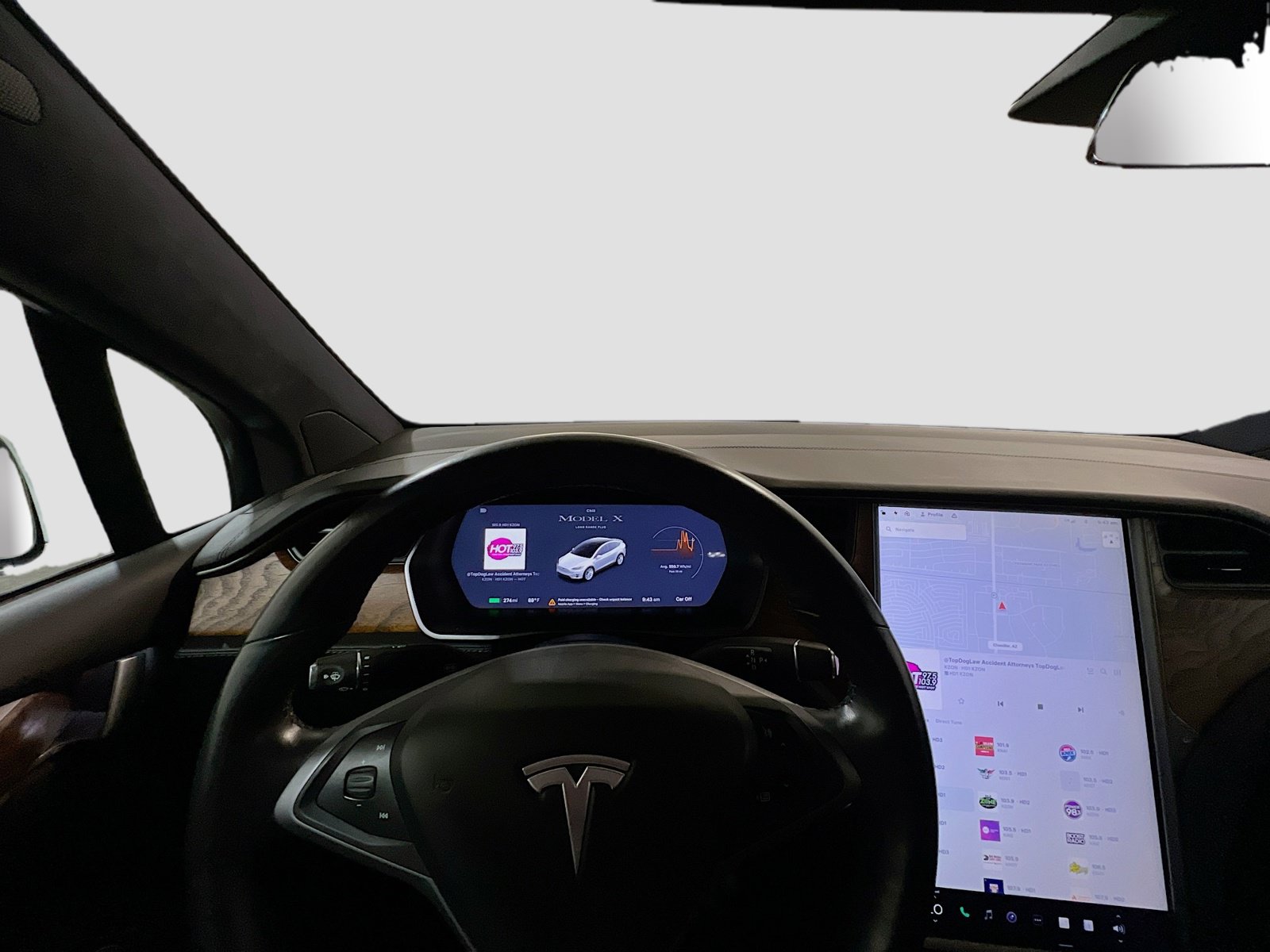 Used 2020 Tesla Model X Long Range AWD/4WD image 7