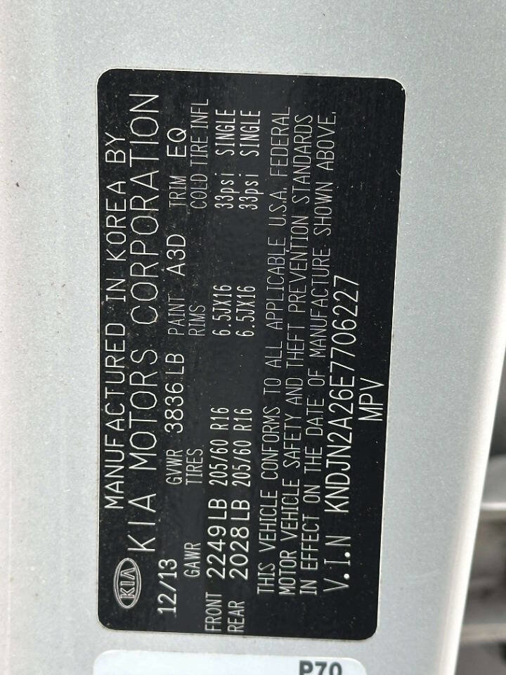 Used 2014 Kia Soul Base 4dr Crossover 6M image 12