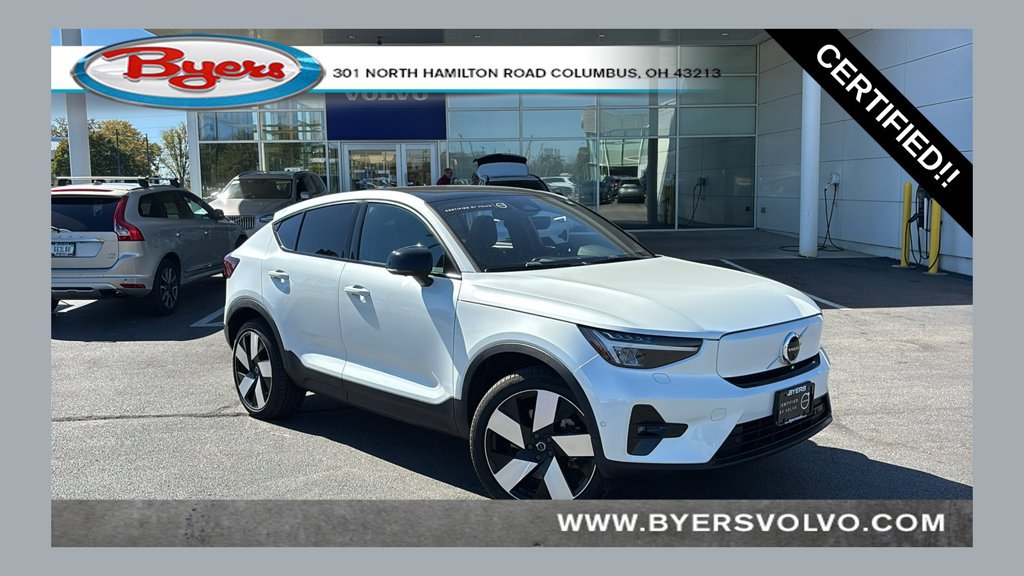 Certified 2023 Volvo C40 P8 Recharge Plus w/ Climate Package