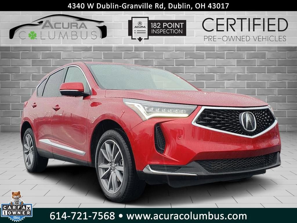 Certified 2023 Acura RDX w/ Technology Package