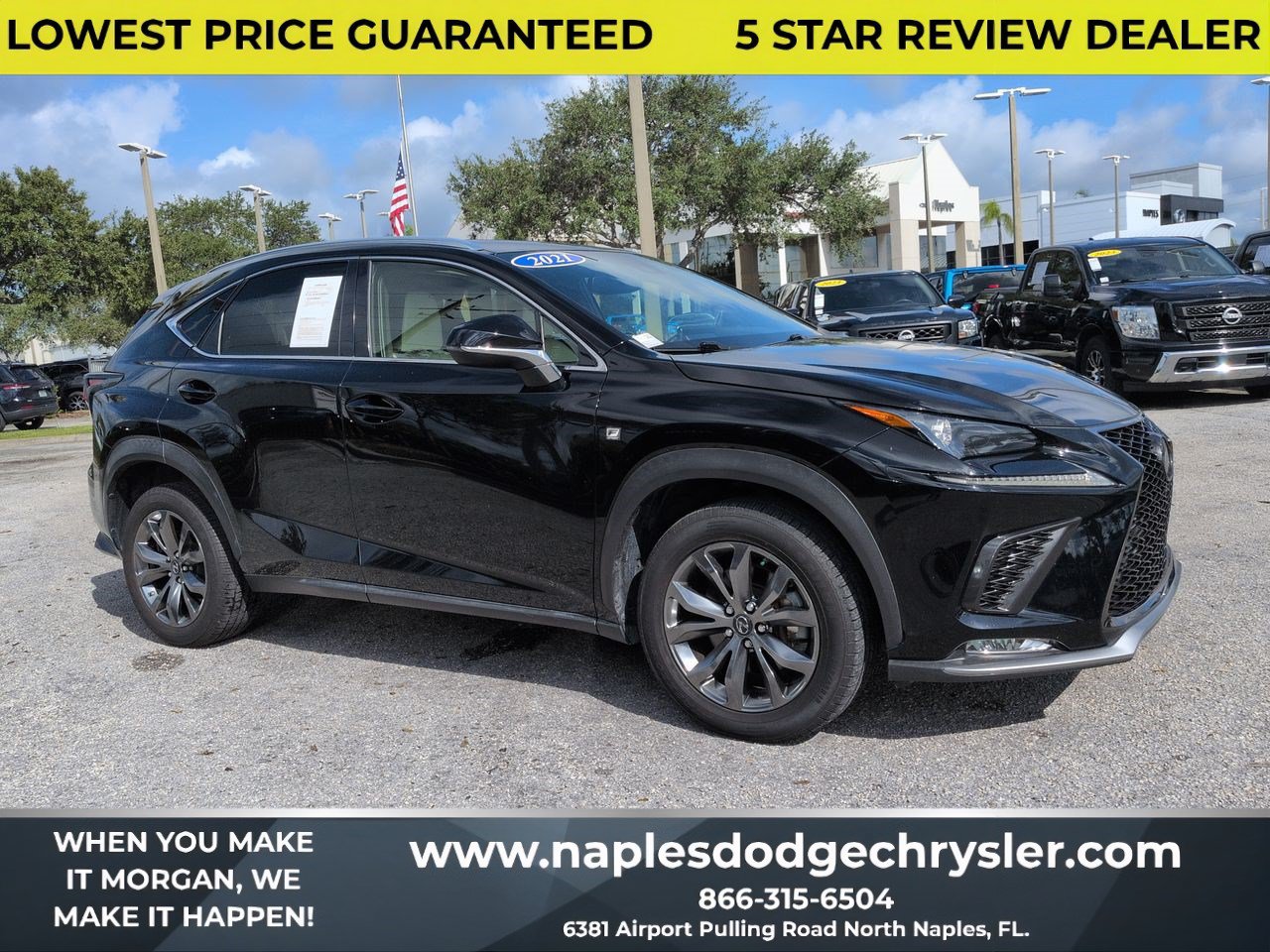 Used 2021 Lexus NX 300 F Sport w/ Accessory Package 2