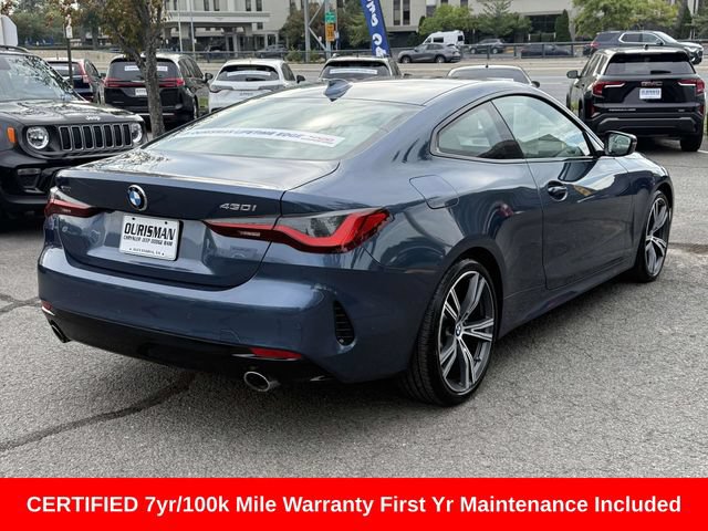 Used 2021 BMW 430i xDrive Coupe w/ Premium Package AWD/4WD image 3