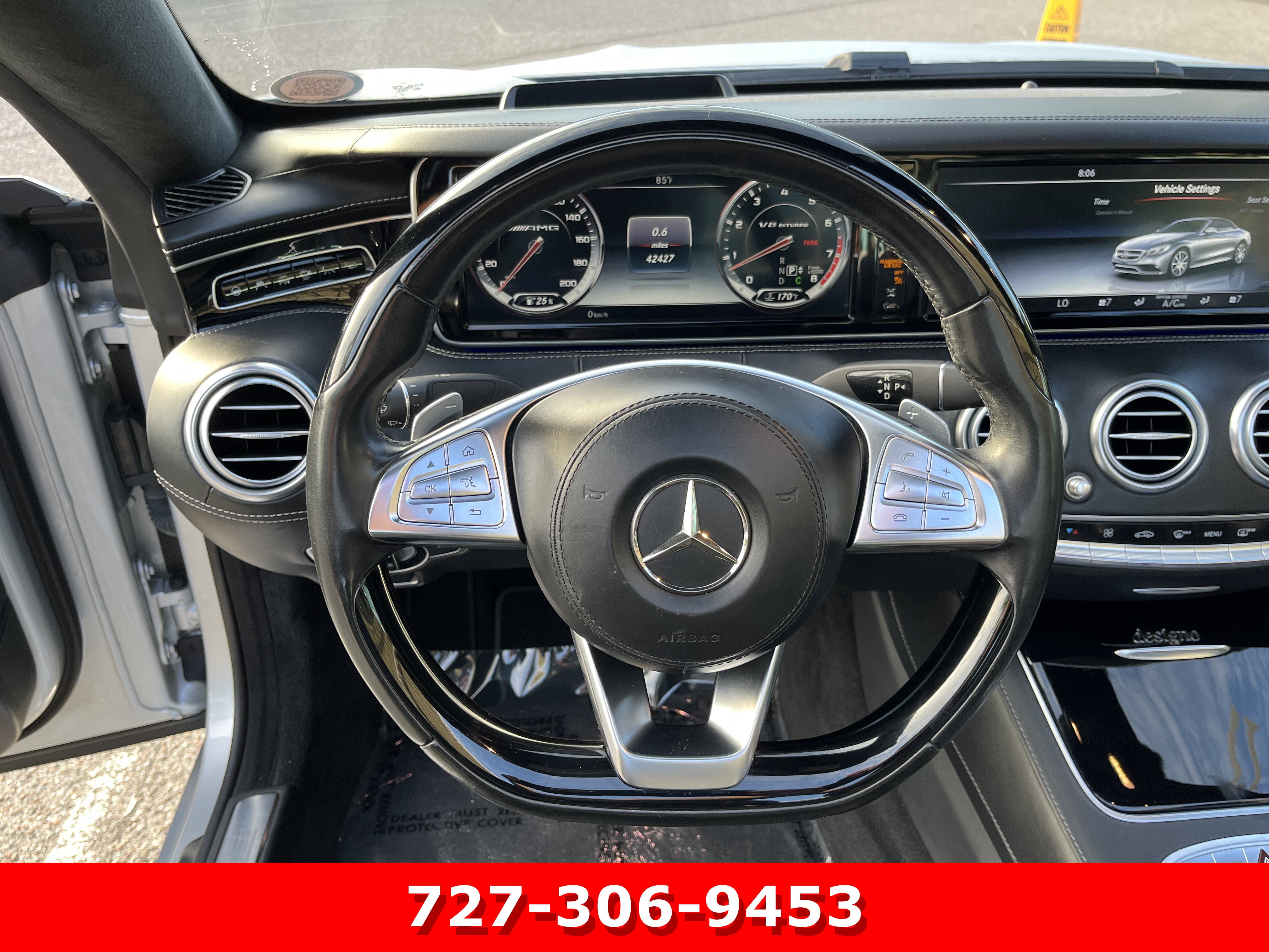 Used 2017 Mercedes-Benz S 63 AMG 4MATIC Cabriolet image 19