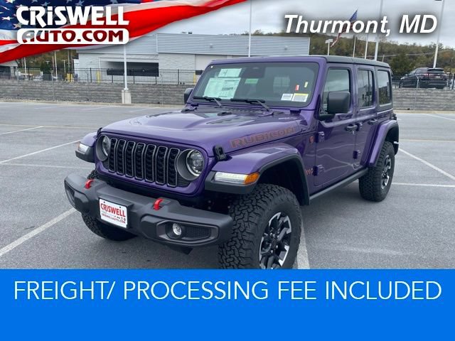 New 2026 Jeep Wrangler Unlimited Rubicon w/ Safety Group