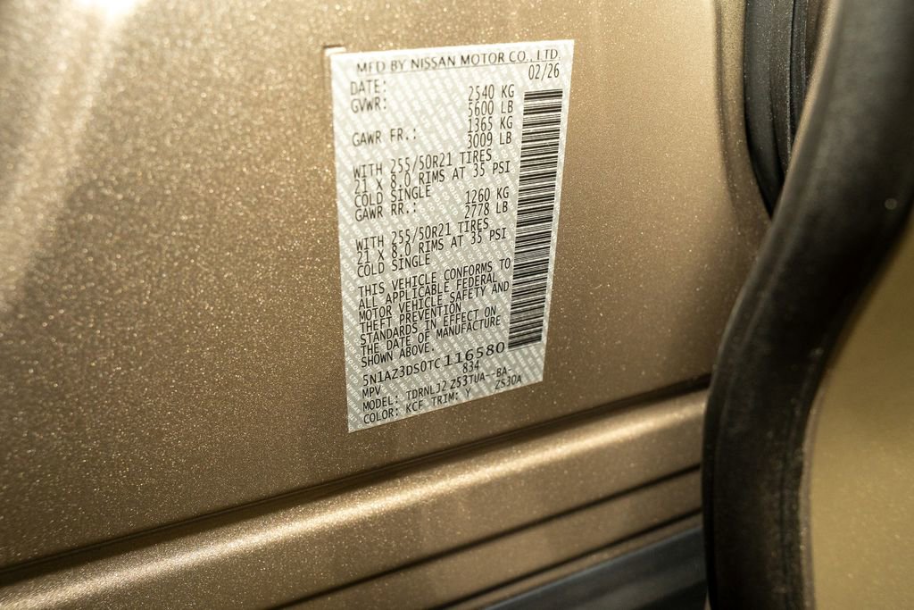 New 2026 Nissan Murano Platinum image 21