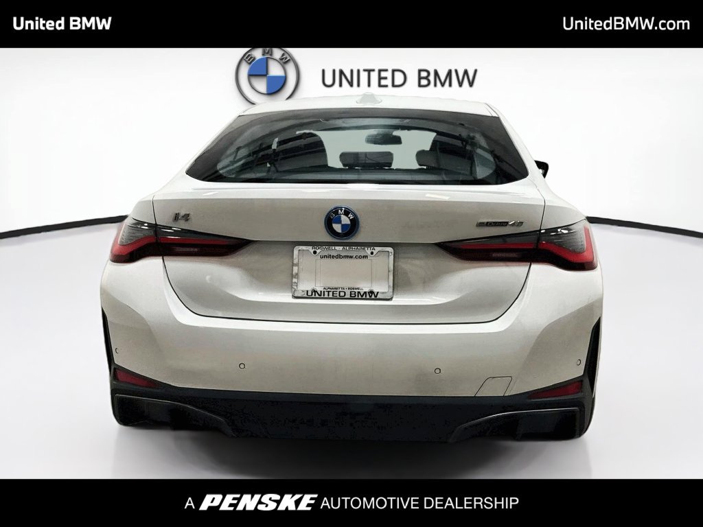 Certified 2024 BMW i4 eDrive40 w/ Premium Package RWD image 6