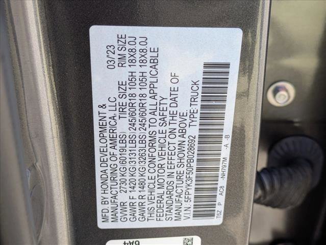 Used 2023 Honda Ridgeline RTL image 16