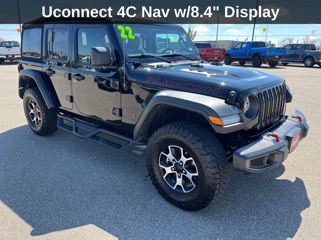 Used 2022 Jeep Wrangler Unlimited Rubicon w/ LED Lighting Group image 9