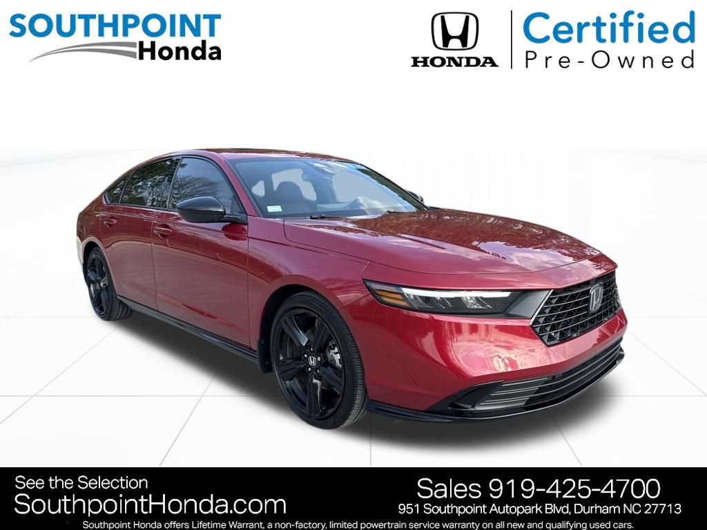 Certified 2024 Honda Accord Sport image 1