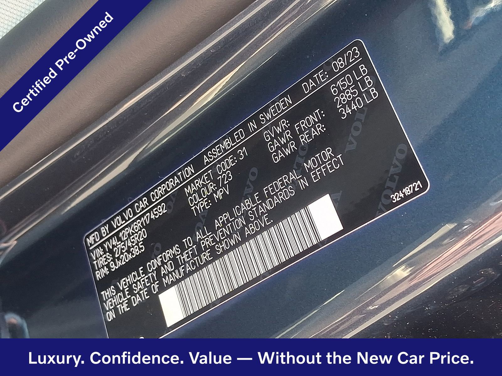 Certified 2024 Volvo XC90 B5 Core w/ Protection Package Premier AWD/4WD image 29