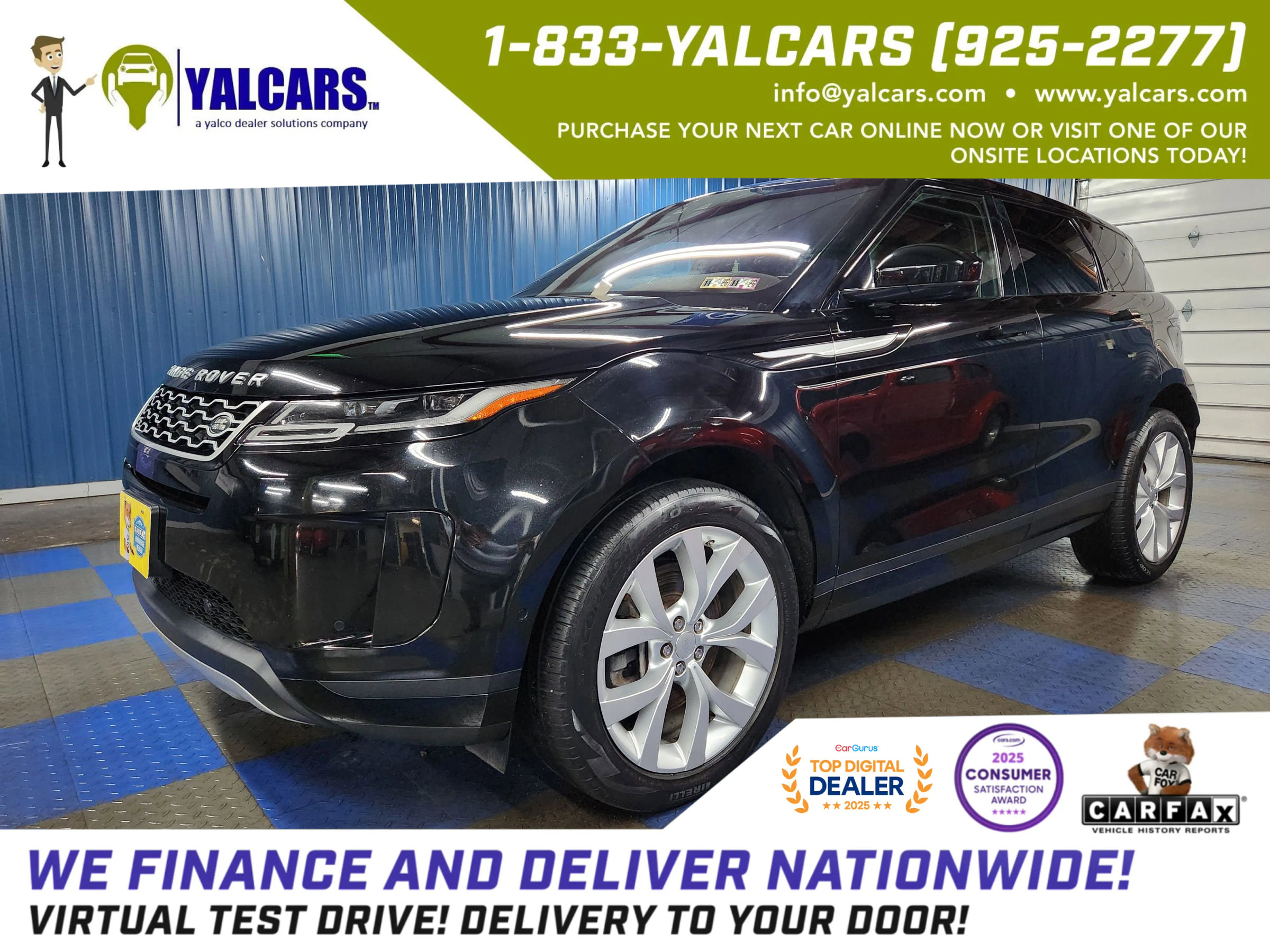 Used 2020 Land Rover Range Rover Evoque SE