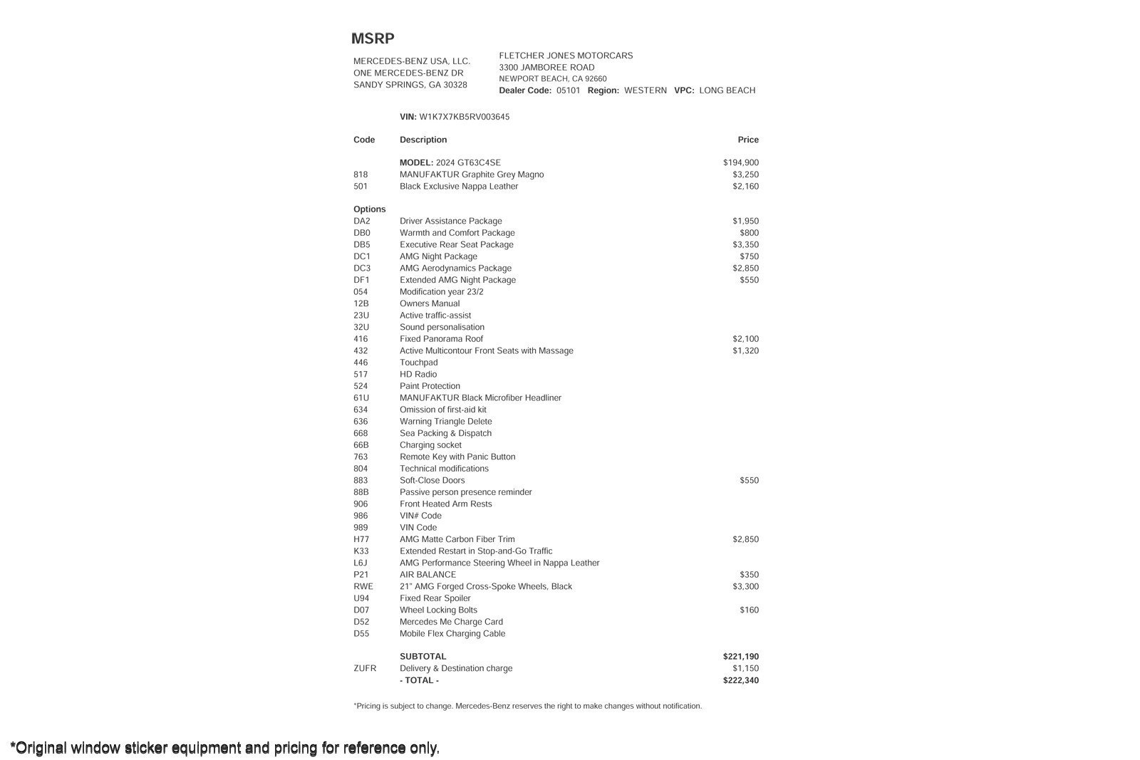 Certified 2024 Mercedes-Benz AMG GT 63 S image 4