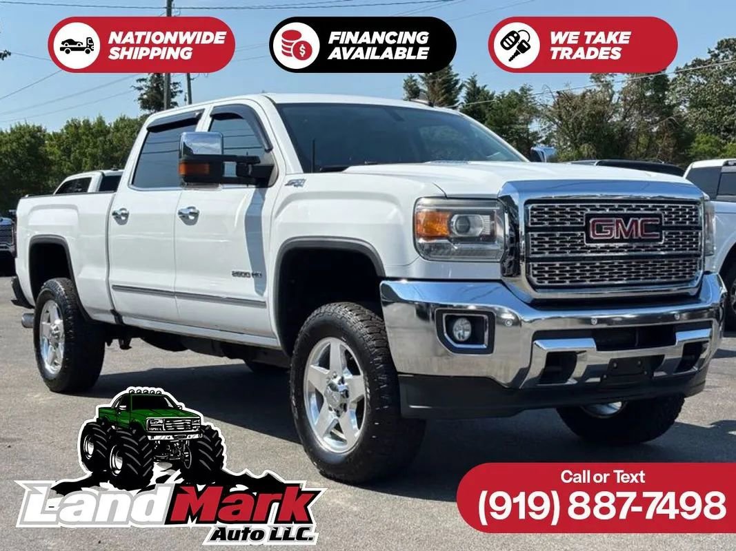 Used 2016 GMC Sierra 2500 SLT w/ Duramax Plus Package AWD/4WD video 1