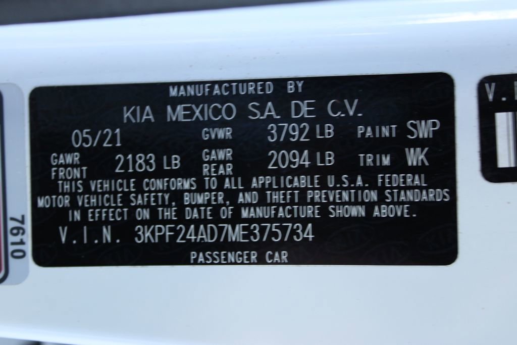 Used 2021 Kia Forte LXS image 50