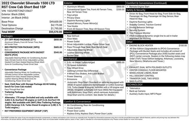 Used 2022 Chevrolet Silverado 1500 RST w/ Z71 Off-Road Package image 64