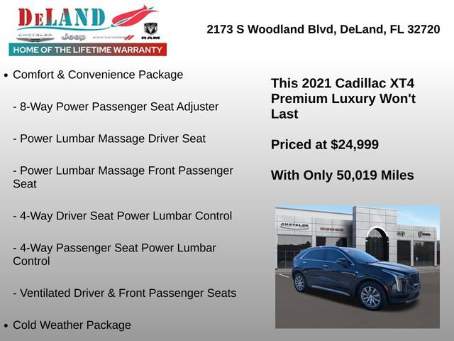 Used 2021 Cadillac XT4 Premium Luxury AWD/4WD image 19