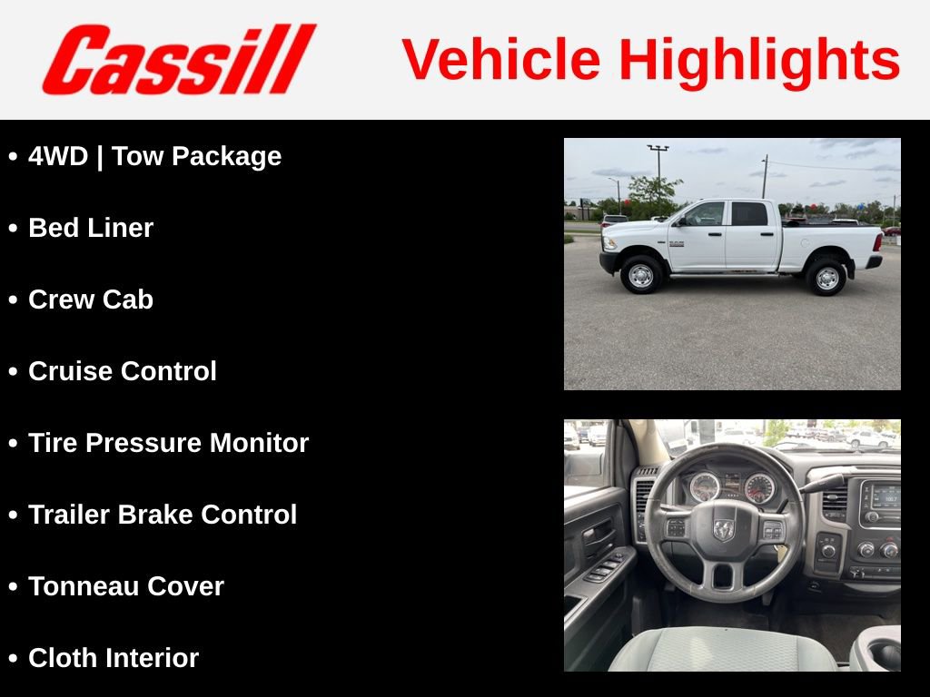 Used 2015 RAM 2500 Tradesman w/ Popular Equipment Group AWD/4WD image 6