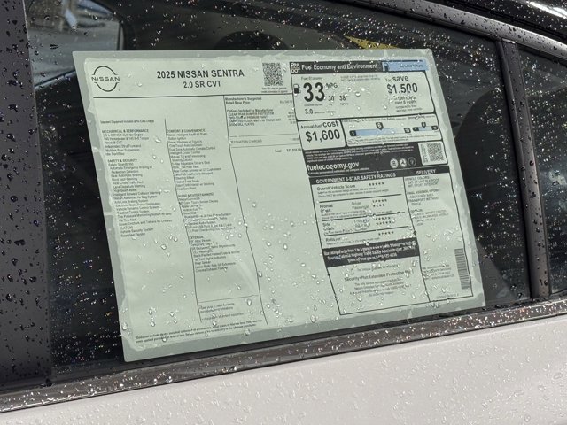 New 2025 Nissan Sentra SR image 22