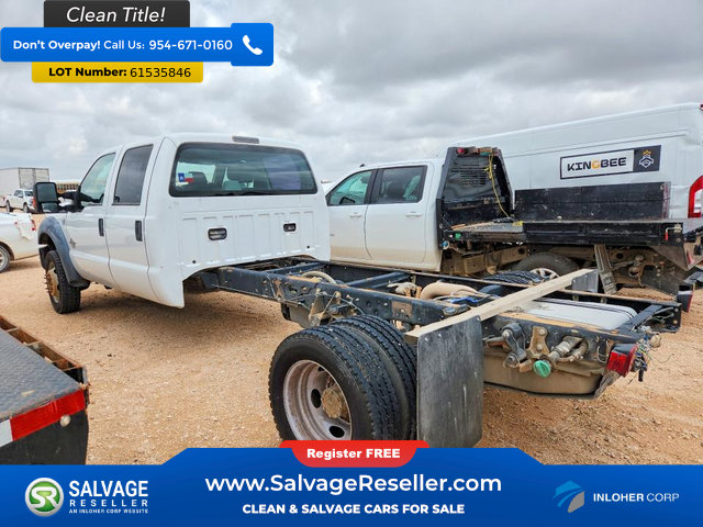 Used 2015 Ford F550 4x4 Crew Cab Super Duty image 3