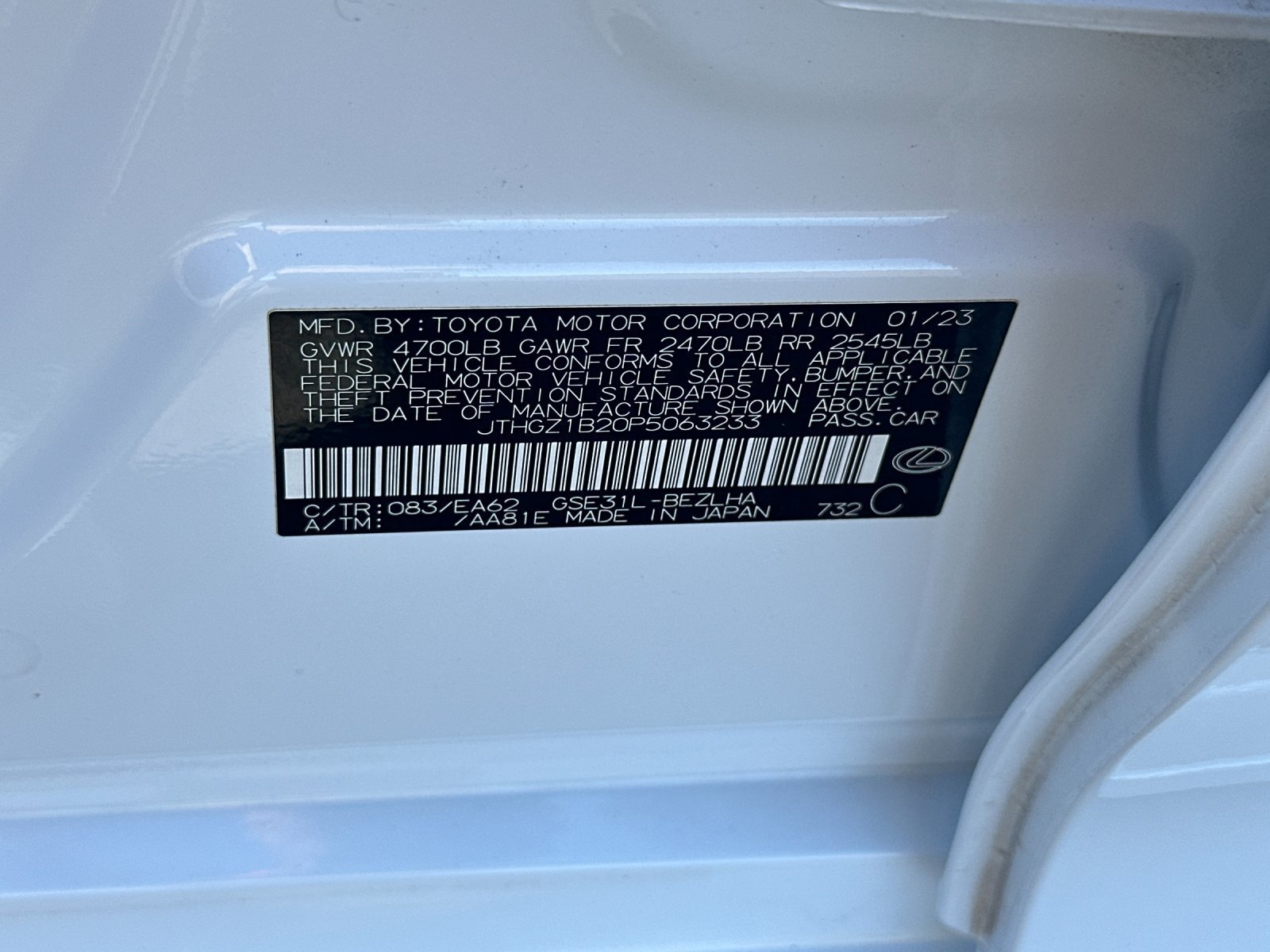 Used 2023 Lexus IS 350 F Sport w/ Accessory Package 2 RWD image 42