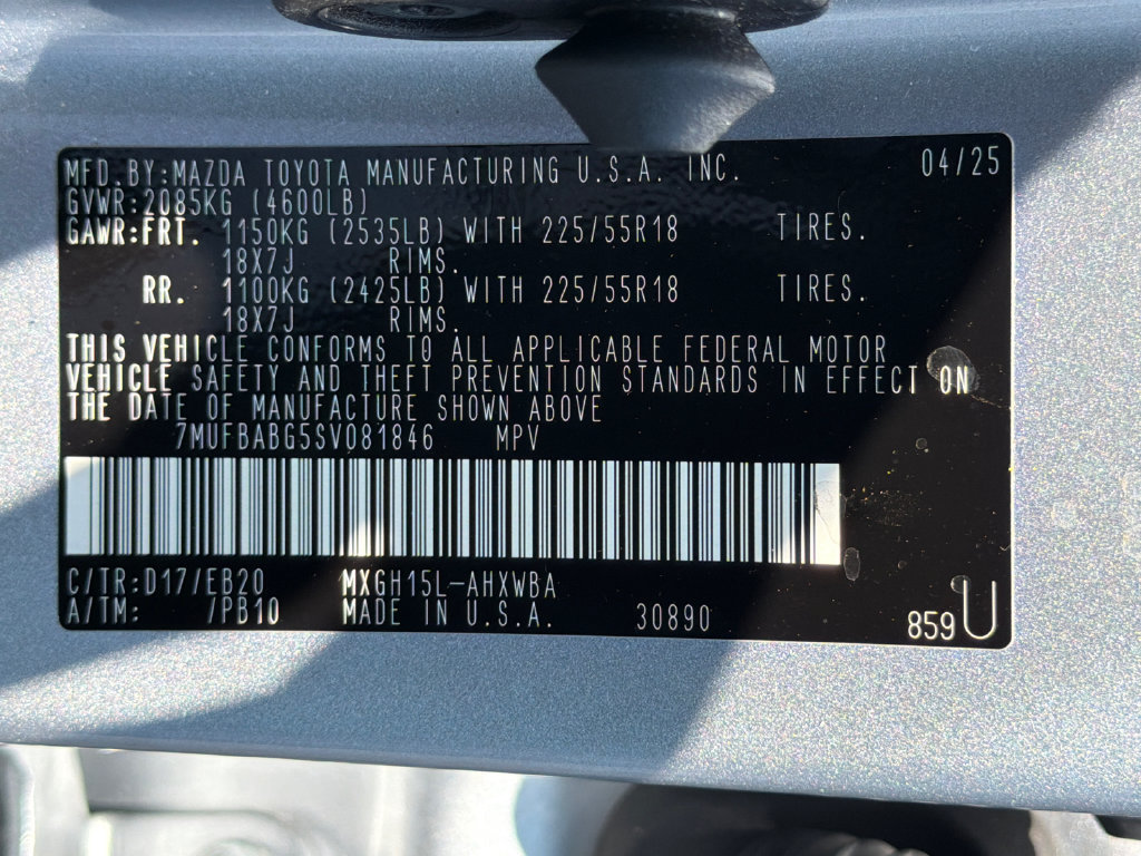 Used 2025 Toyota Corolla Cross AWD Hybrid w/ Convenience Package image 37