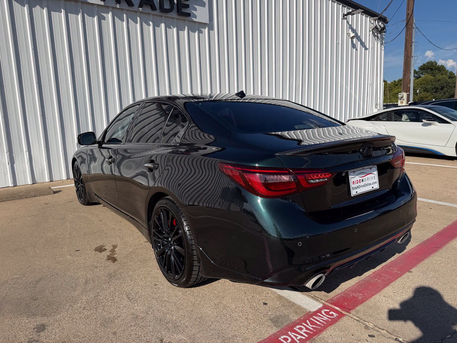 Used 2024 INFINITI Q50 Red Sport 400 w/ Black Opal Edition RWD image 4