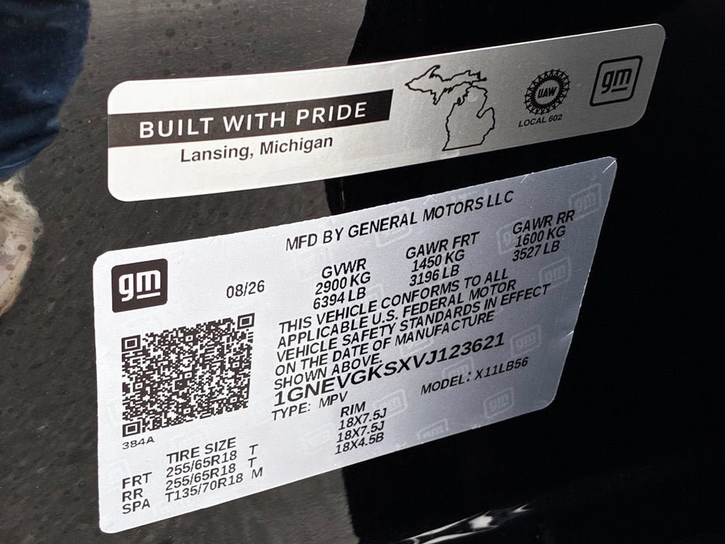New 2027 Chevrolet Traverse LT w/ LPO, Floor Liner Package AWD/4WD image 42