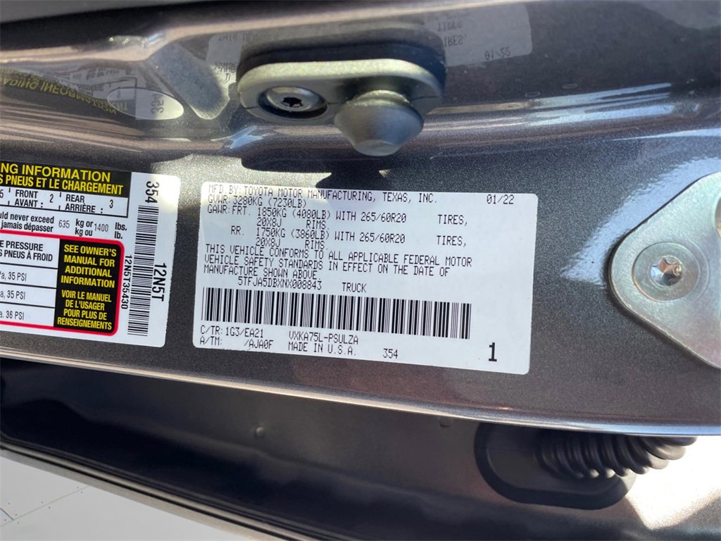 Used 2022 Toyota Tundra Limited image 30