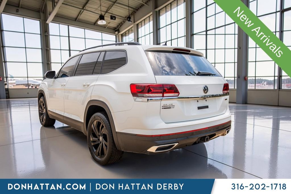 Used 2022 Volkswagen Atlas SE w/ Black Wheel Package AWD/4WD image 35