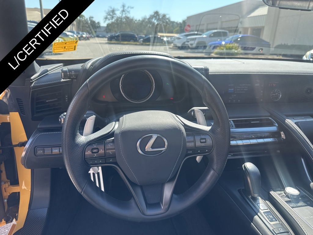 Certified 2021 Lexus LC 500 Convertible w/ Touring Package image 47