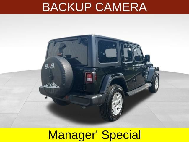 Used 2021 Jeep Wrangler Unlimited Sahara AWD/4WD image 7