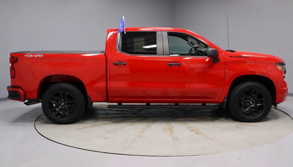 Used 2023 Chevrolet Silverado 1500 Custom w/ LPO, Dark Essentials Package AWD/4WD image 4