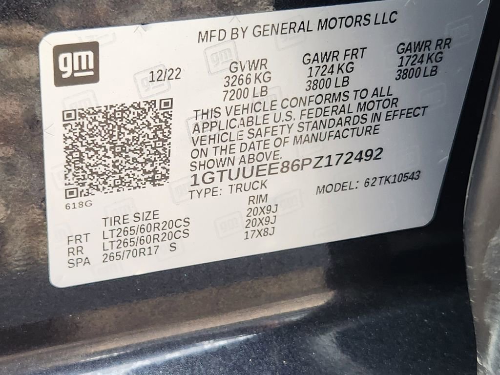 Certified 2023 GMC Sierra 1500 AT4 w/ AT4 Premium Package image 34