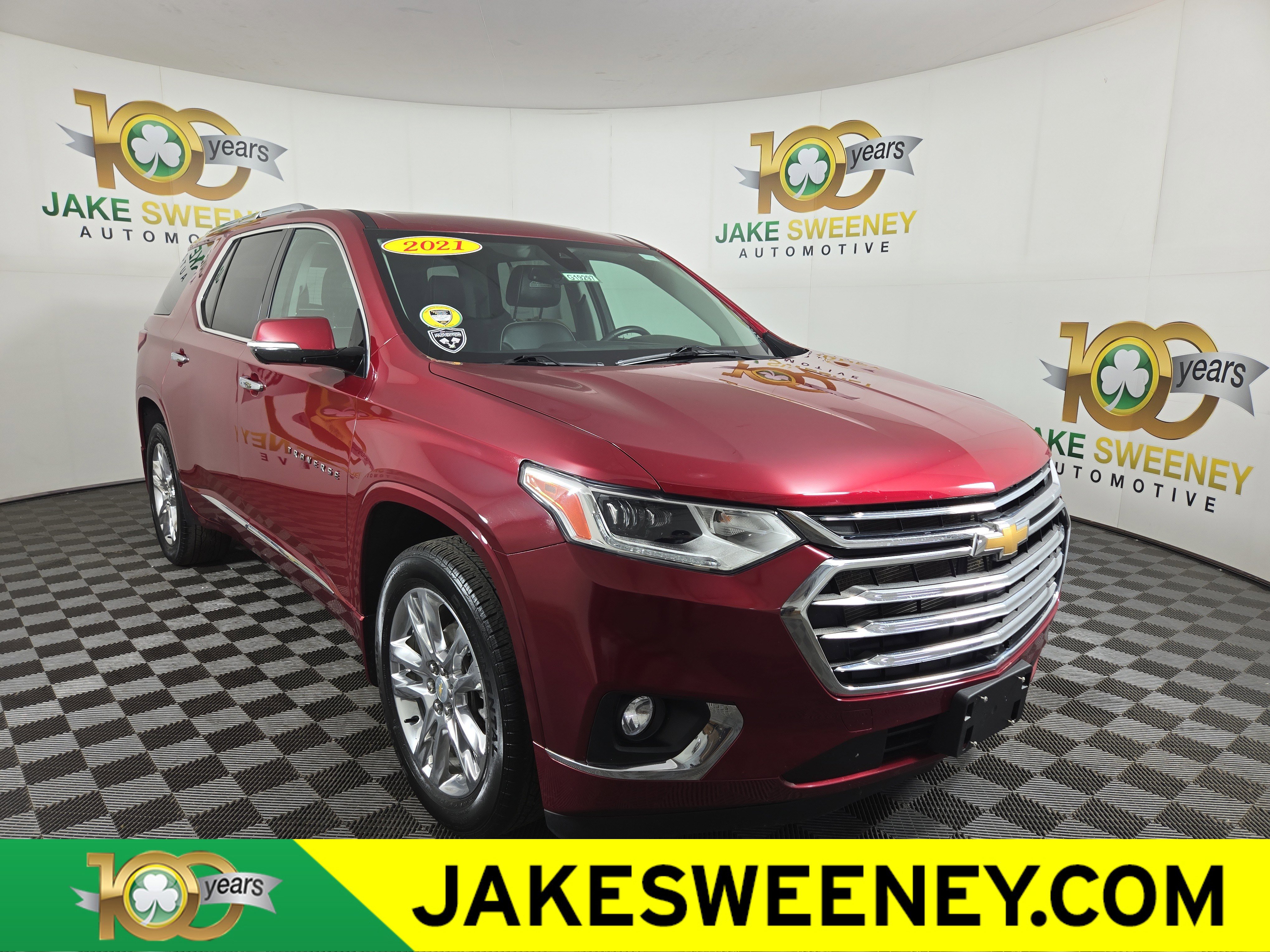 Certified 2021 Chevrolet Traverse High Country w/ LPO, Cargo Package