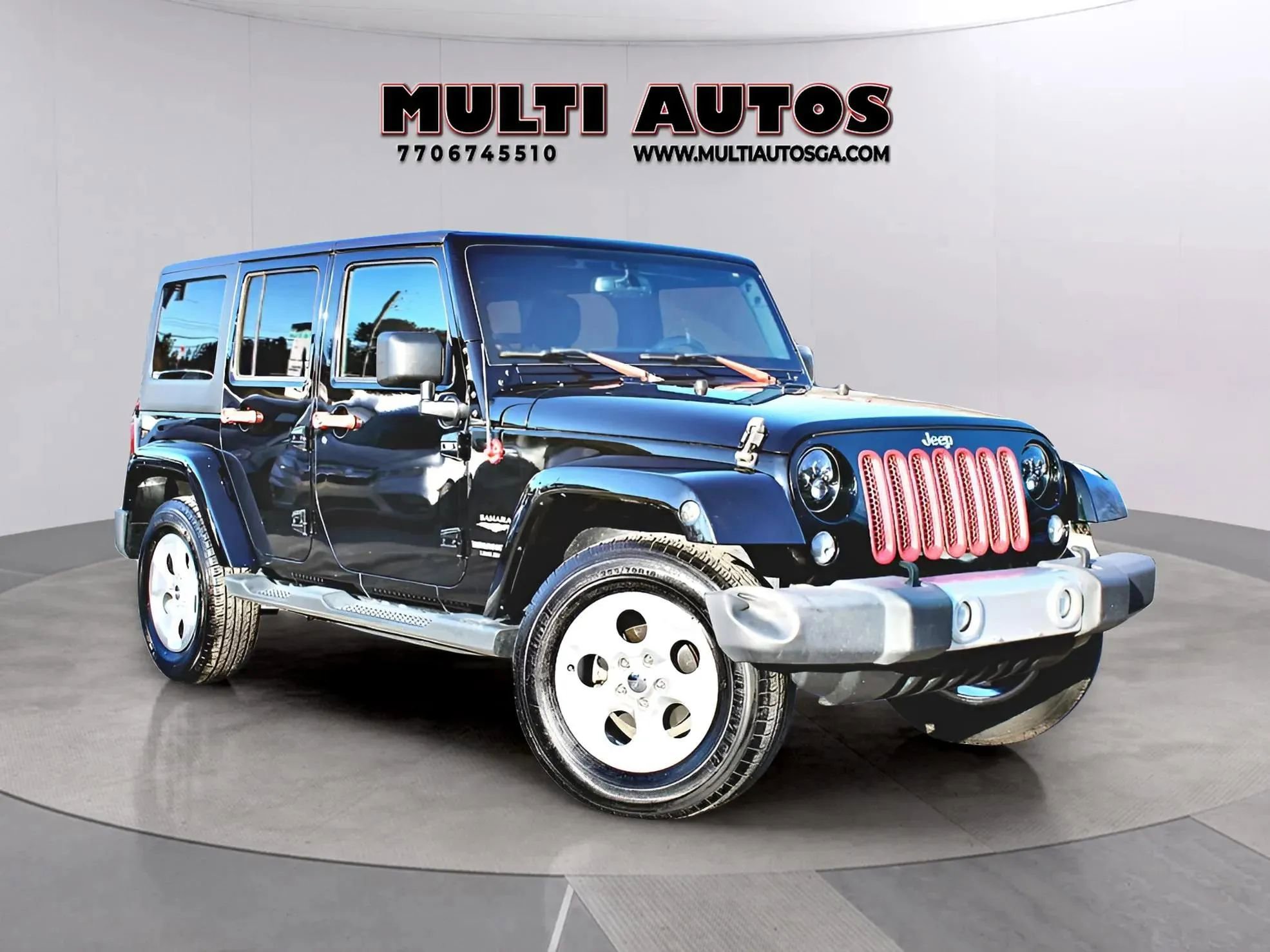 Used 2015 Jeep Wrangler Unlimited Sahara w/ Connectivity Group AWD/4WD image 29