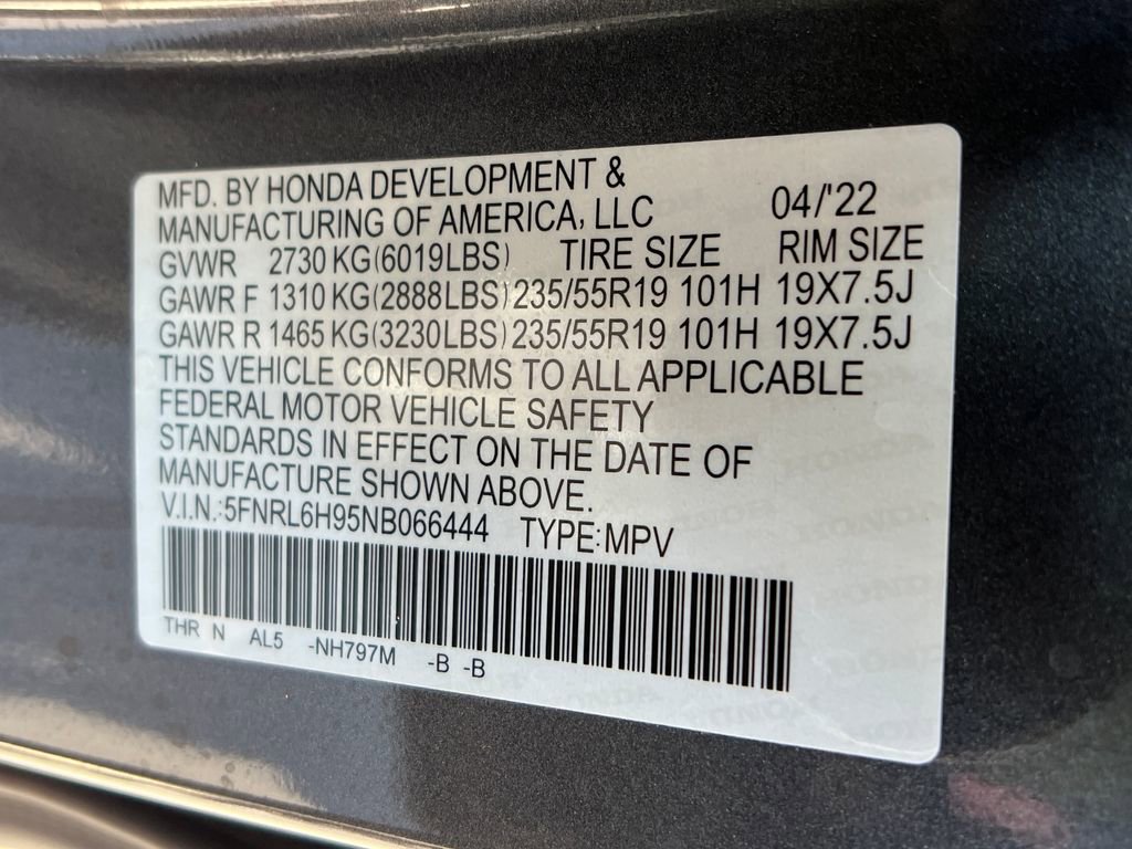 Used 2022 Honda Odyssey Elite image 30
