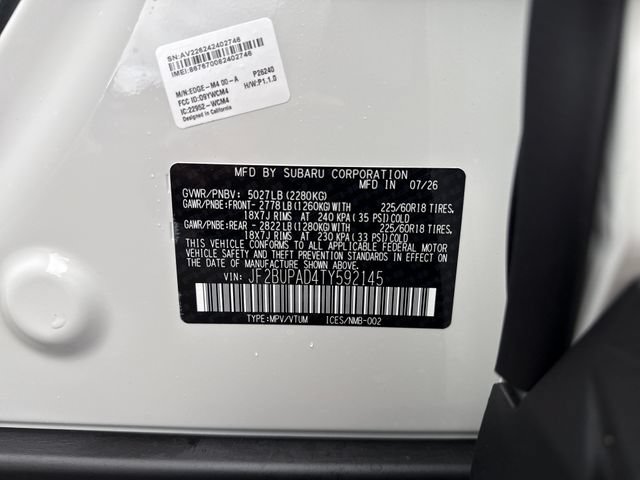 New 2026 Subaru Outback Premium AWD/4WD image 19