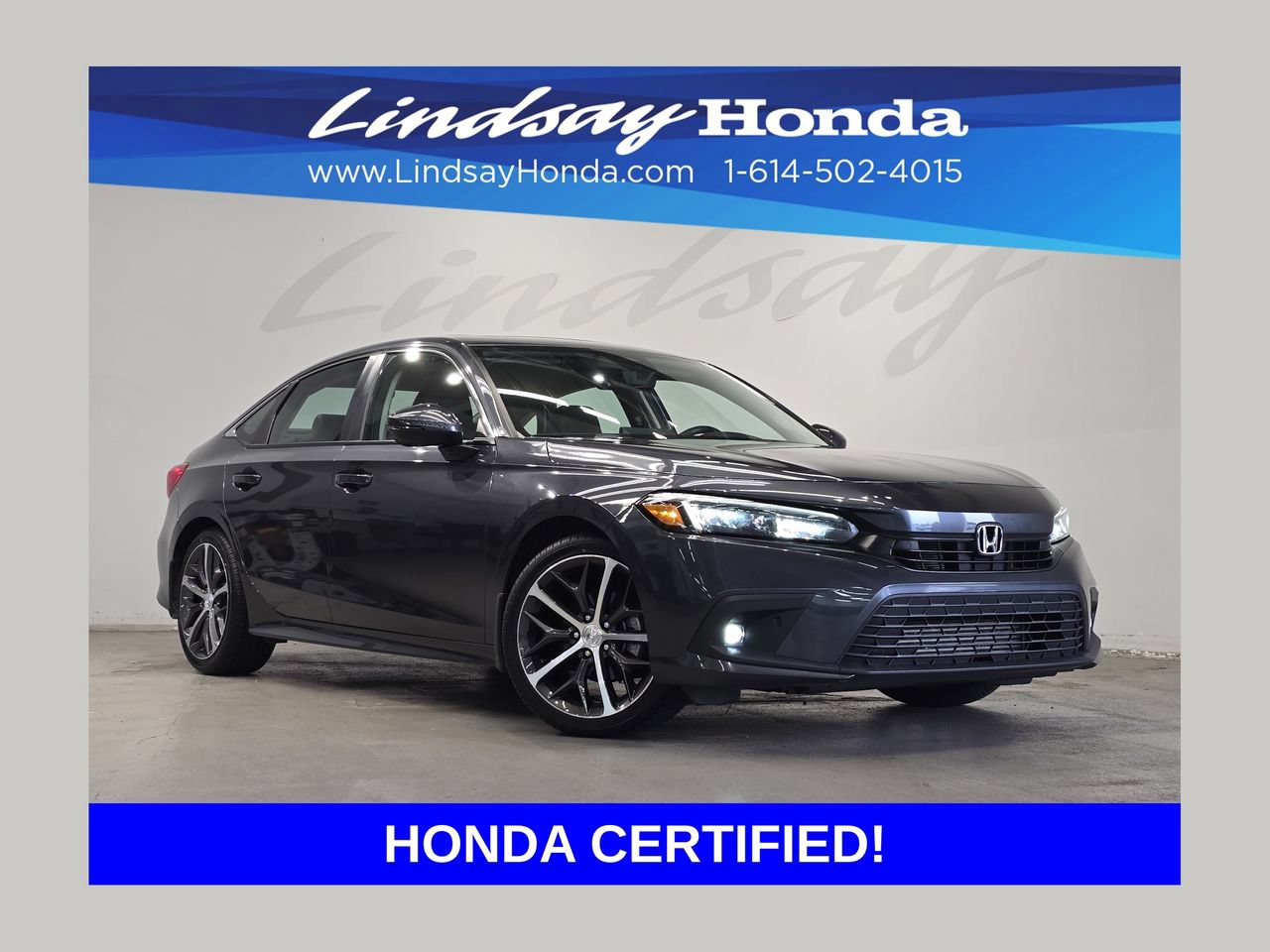 Certified 2023 Honda Civic Touring image 1