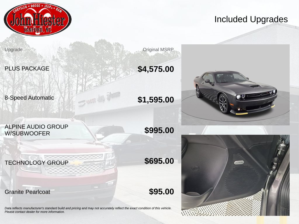 Used 2023 Dodge Challenger R/T w/ Plus Package RWD image 3