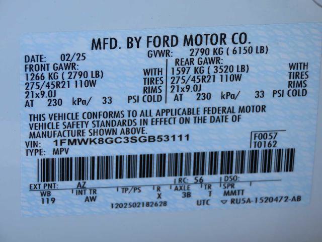 Certified 2025 Ford Explorer ST w/ Sun And Sound Package image 35