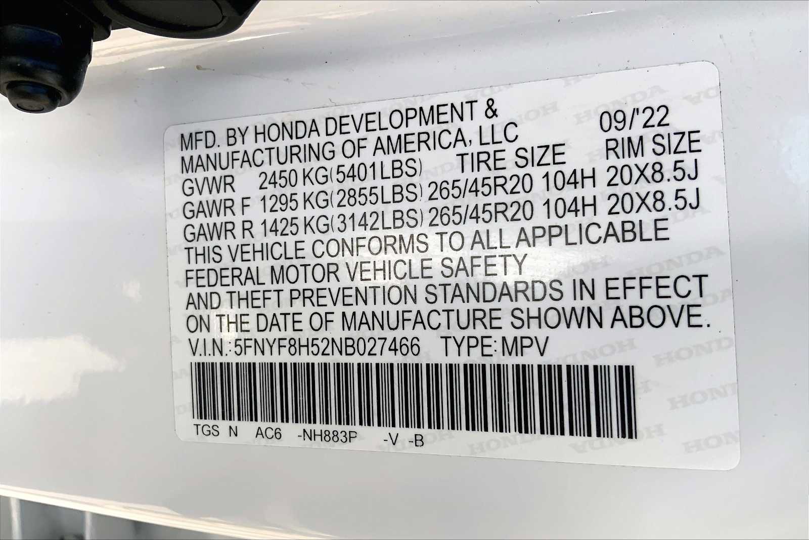Used 2022 Honda Passport EX-L image 33