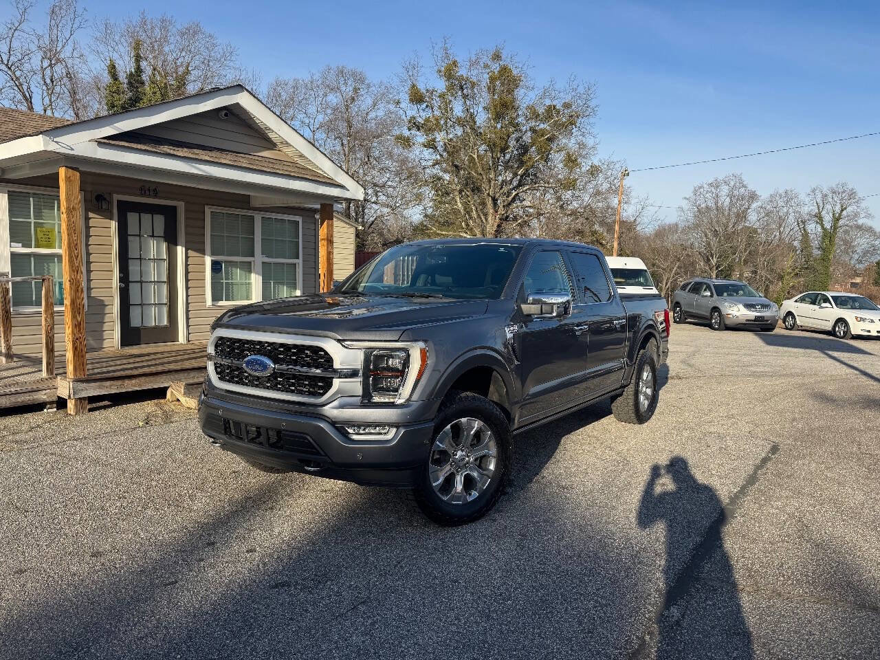 Used 2021 Ford F150 Platinum w/ Equipment Group 701A High image 2