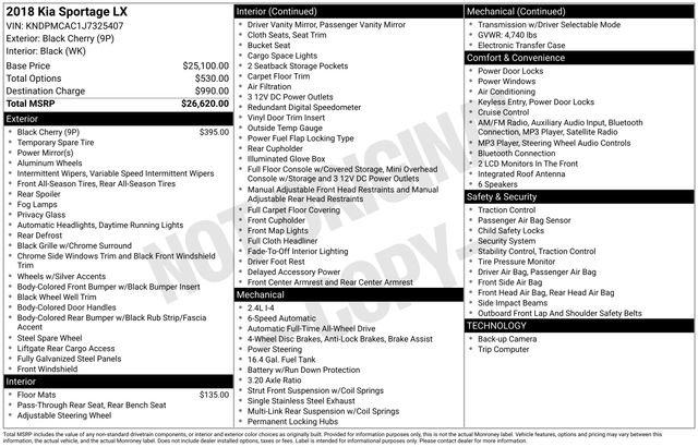 Used 2018 Kia Sportage LX image 12