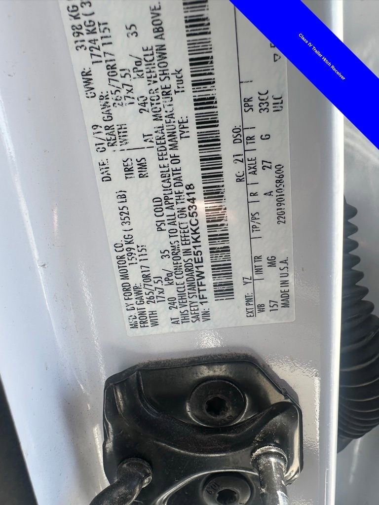 Used 2019 Ford F150 XLT w/ Trailer Tow Package AWD/4WD image 12