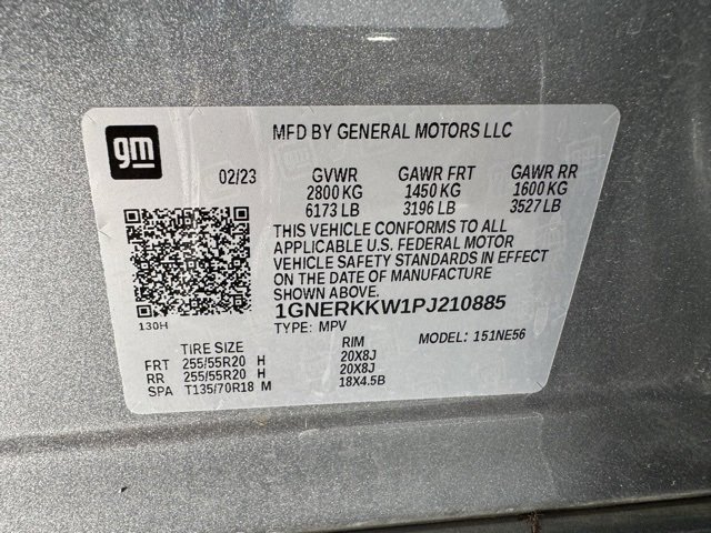 Used 2023 Chevrolet Traverse Premier w/ LPO, Floor Liner Package image 30