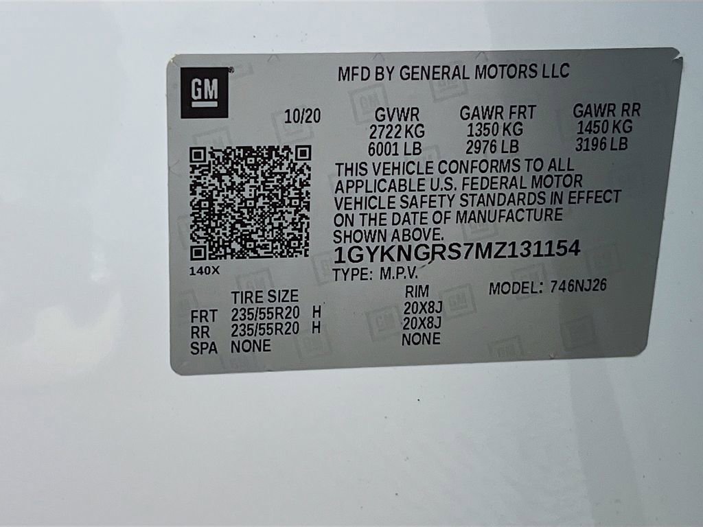 Used 2021 Cadillac XT5 Sportv w/ LPO, Floor Liner Package image 38