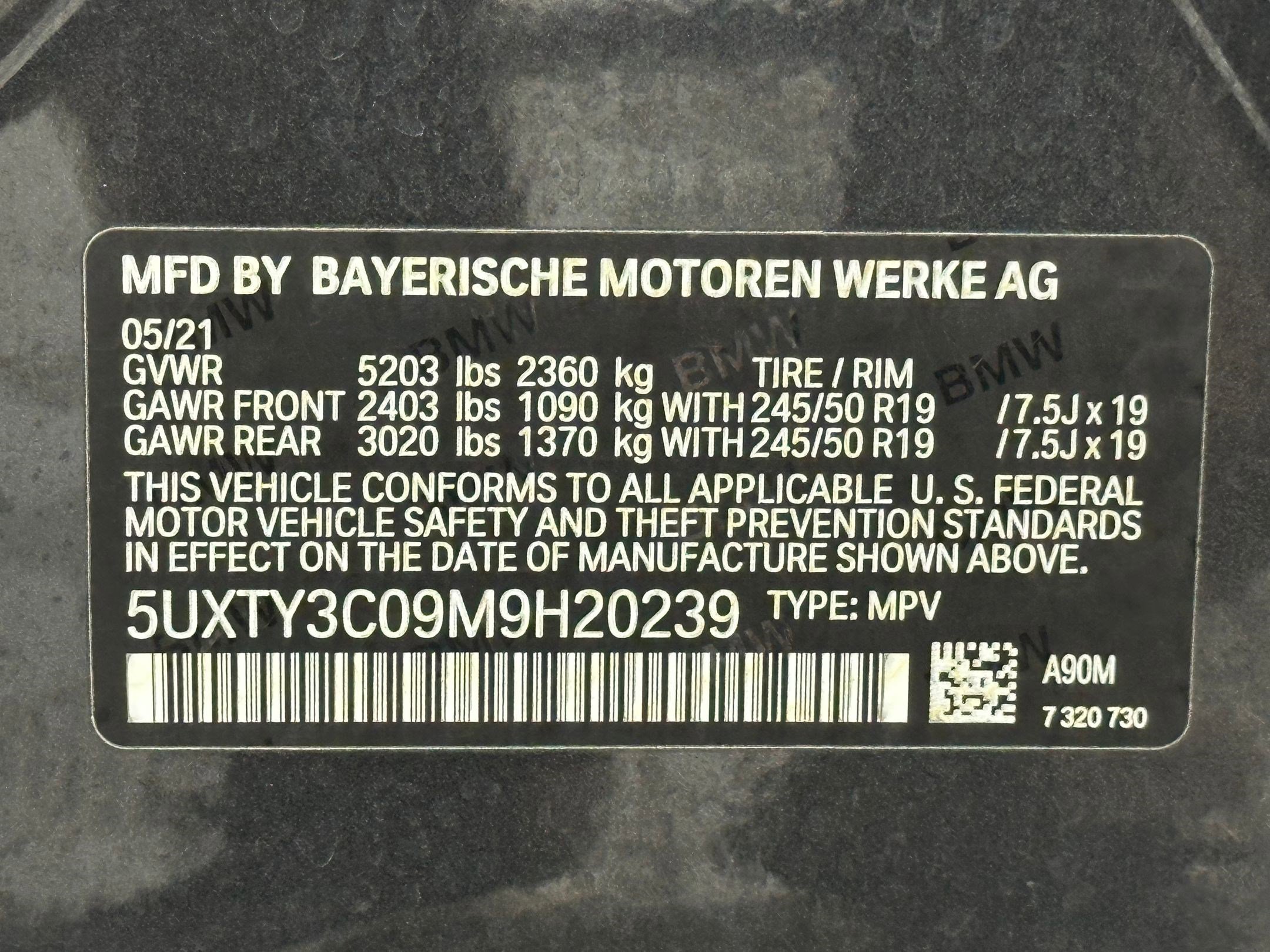 Used 2021 BMW X3 sDrive30i w/ Convenience Package image 30